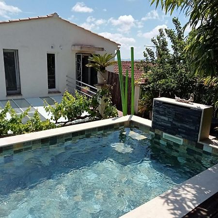 Logement De Charme Avec Piscine Et Jacuzzi Carnoules  Kültér fotó